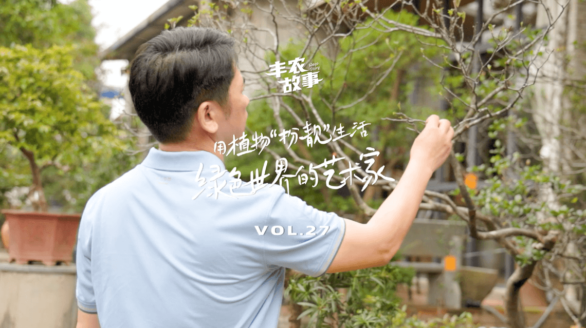 17年，他用一草一木去点亮了一个个家。